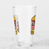 Eigen naam Burger Lover glas (Rechts)