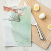 Eigen naam Cavalier King Charles Spaniel Pet Dog Theedoek (Quarter Fold)