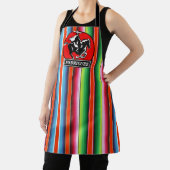 Eigen naam Charro Horse Spaanse Mexicaanse Serape Schort (Insitu)