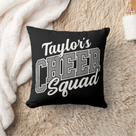 Eigen naam Cheerleader School Varsity Cheer Squad Kussen