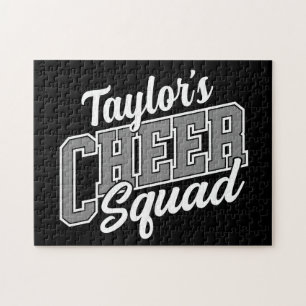 Eigen naam Cheerleader School Varsity Cheer Squad Legpuzzel