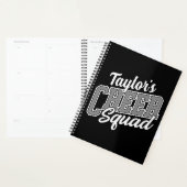 Eigen naam Cheerleader School Varsity Cheer Squad Planner (Display)
