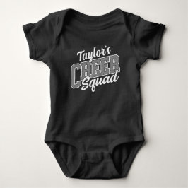 Eigen naam Cheerleader School Varsity Cheer Squad Romper