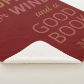 Eigen naam COFFEE / WIJN EN GOEDE BOEK Sherpa Deken (3/4)