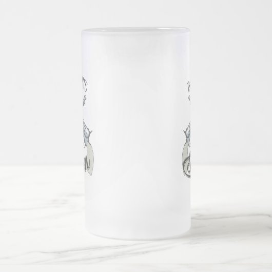 Eigen naam Cowboy Revolver Pistool Whiskey Saloon Matglas Bierpul (Center)