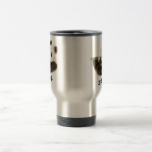 Eigen naam Cute Panda Waterverf Animal Reisbeker (Center)