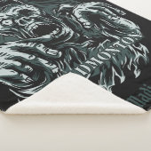 Eigen naam DEADMONTON-dekens Sherpa Deken (3/4)