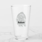 Eigen naam DEADMONTON-glas Glas (Achterkant)