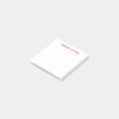Eigen Naam Decoratief Chic Eenvoudig Eenvoudig Roo Post-it® Notes (Schuin)