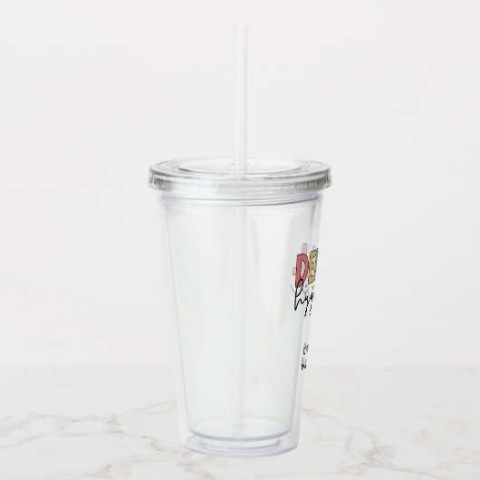 Eigen naam Dental Hygienist RDH-cadeautjes Acryl Drinkbeker (Rechts)