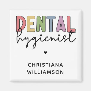 Eigen naam Dental Hygienist RDH-cadeautjes Magneet