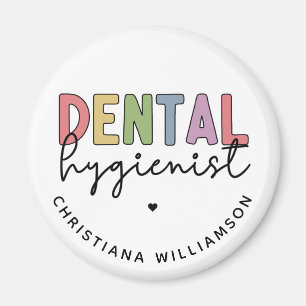 Eigen naam Dental Hygienist RDH-cadeautjes Magneet