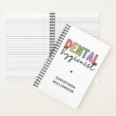 Eigen naam Dental Hygienist RDH-cadeautjes Notitieboek (Binnen)