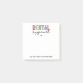 Eigen naam Dental Hygienist RDH-cadeautjes Post-it® Notes (Voorkant)