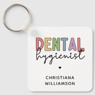 Eigen naam Dental Hygienist RDH-cadeautjes Sleutelhanger