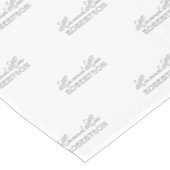 Eigen naam Dhr. en Mrs. bruiloft Tafelkleed (Gekanteld)