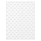 Eigen naam Dhr. en Mrs. bruiloft Tafelkleed (Voorkant)