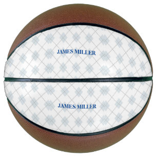 Eigen naam diamantpatroon basketbal