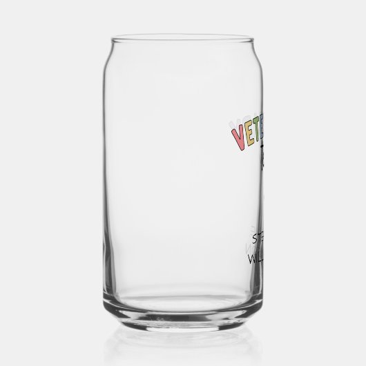 Eigen naam diergezondheidstechnologie | Vettechnic Blikvorm Glas (Rechts)