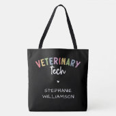 Eigen naam diergezondheidstechnologie | Vettechnic Tote Bag (Voorkant)