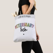 Eigen naam diergezondheidstechnologie | Vettechnic Tote Bag (Dichtbij)