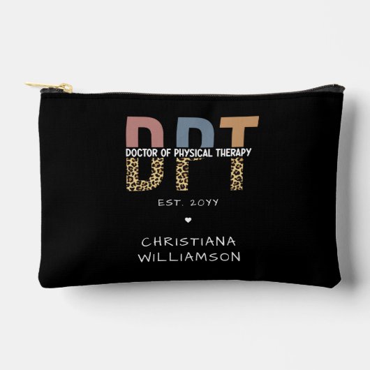 Eigen naam DPT Doctor in de Fysieke Therapie Cheet Etui (Voorkant)