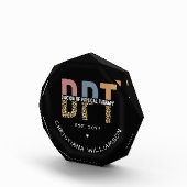 Eigen naam DPT Doctor in de Fysieke Therapie Cheet Fotoblokken (Rechts)