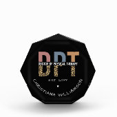 Eigen naam DPT Doctor in de Fysieke Therapie Cheet Fotoblokken (Voorkant)