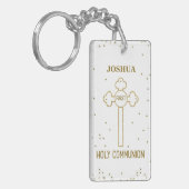 Eigen naam Eerste Heilige Communistische Gouden Ki Sleutelhanger (Voorkant Links)