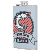 Eigen naam en kleur Fisher-kolf Heupfles (Links)