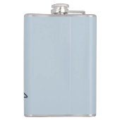 Eigen naam en kleur Fisher-kolf Heupfles (Achterkant)