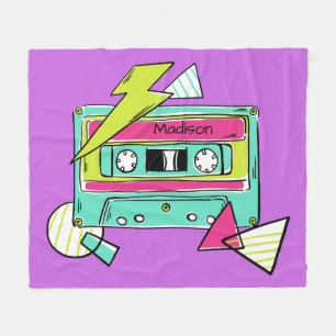 Eigen naam en kleurendekens voor tapelapes fleece deken