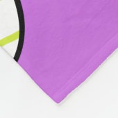 Eigen naam en kleurendekens voor tapelapes fleece deken (Hoek)