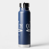 Eigen naam en kleurkoningin van Karaoke Waterfles (Links)