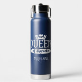 Eigen naam en kleurkoningin van Karaoke Waterfles (Voorkant)