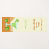 Eigen naam en tekst MARGARITA-yoga-mat Yogamat (Voorkant (horizontaal))