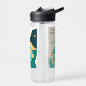 Eigen naam en tekst Planet Earth Moeder Waterfles (Links)