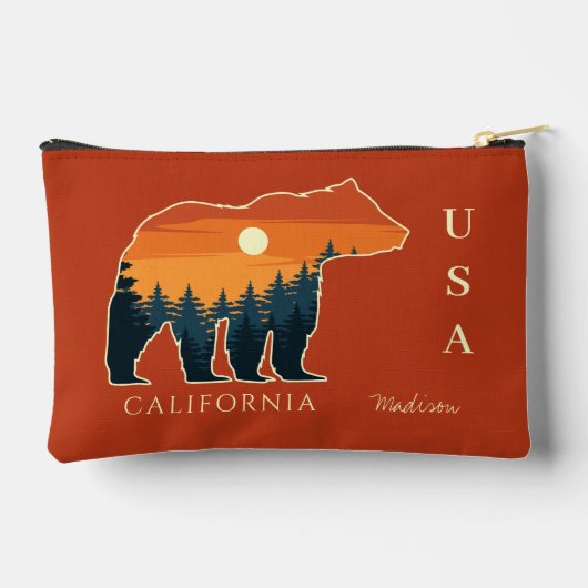 Eigen naam en tekstbos Beer Etui (Achterkant)