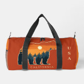 Eigen naam en tekstbos Beer Plunjezak (Achterkant)