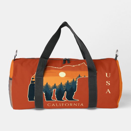 Eigen naam en tekstbos Beer Plunjezak (Achterkant)