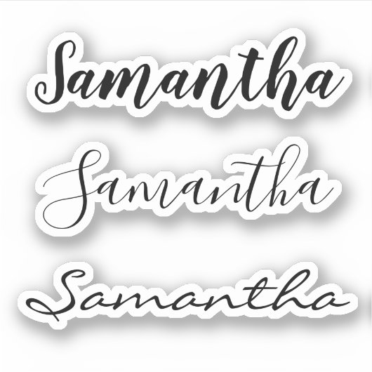 Eigen naam Etiket voor geïsoleerde tiumbler decal- Sticker (Voorkant)
