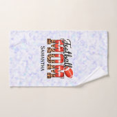 Eigen naam Football mam | MOEDERDAG Bad Handdoek (Handdoek)
