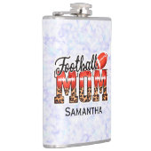 Eigen naam Football mam | MOEDERDAG Heupfles (Rechts)