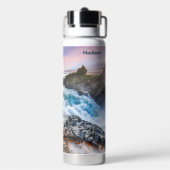 Eigen naam Geitafoss Waterfall, IJsland Waterfles (Achterkant)