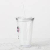 Eigen naam geregistreerd zuster RN Verpleeglijk Af Acryl Drinkbeker (Links)