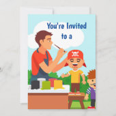 Eigen naam Gezichtsschildering/Verjaardagspartij Kaart (Voorkant)