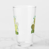 Eigen naam Gold Shamrock St Patrick's Day Glas (Links)