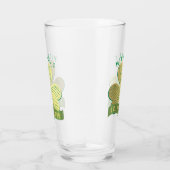 Eigen naam Gold Shamrock St Patrick's Day Glas (Rechts)