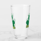 Eigen naam Gold Shamrock St Patrick's Day Glas (Links)