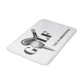 Eigen naam Golf Badmat (Gekanteld)